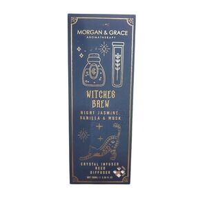 Reed‎ Diffuser Vanilla Musk Jasmine Morgan & Grace My Little Book of Spells NWT